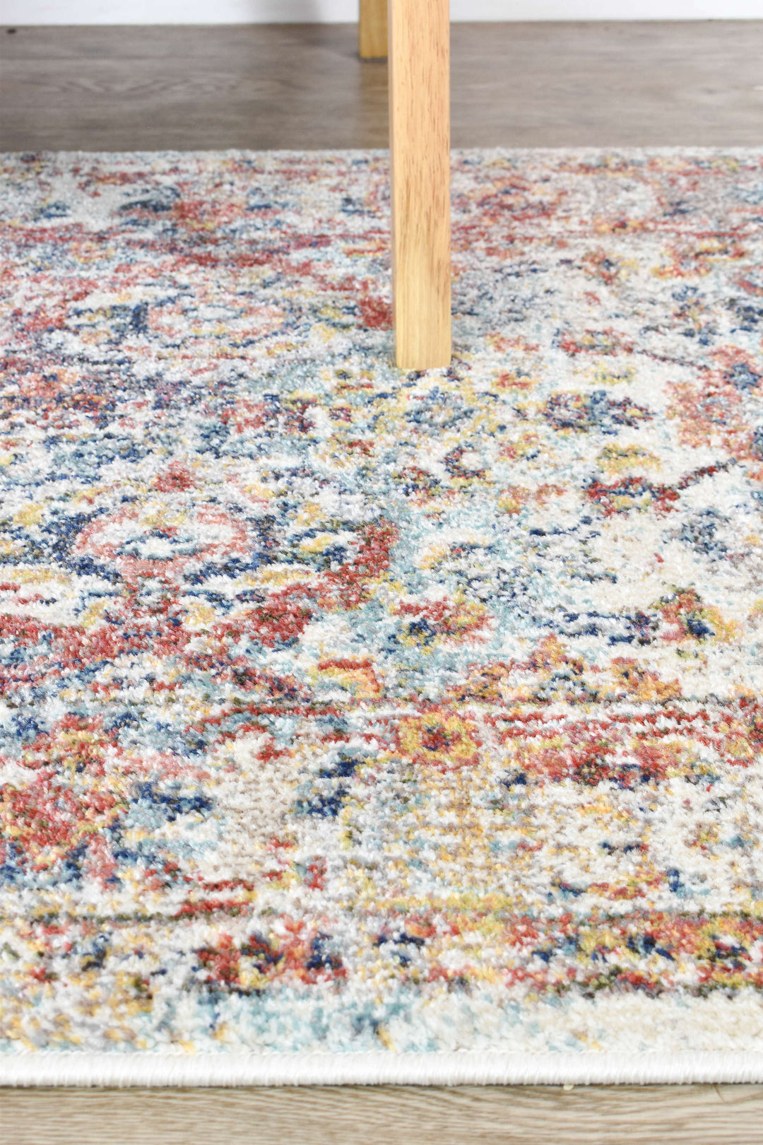 Casablanca Navy Cream Rug - Turkish-inspired modern rug from Treasures of Turkey