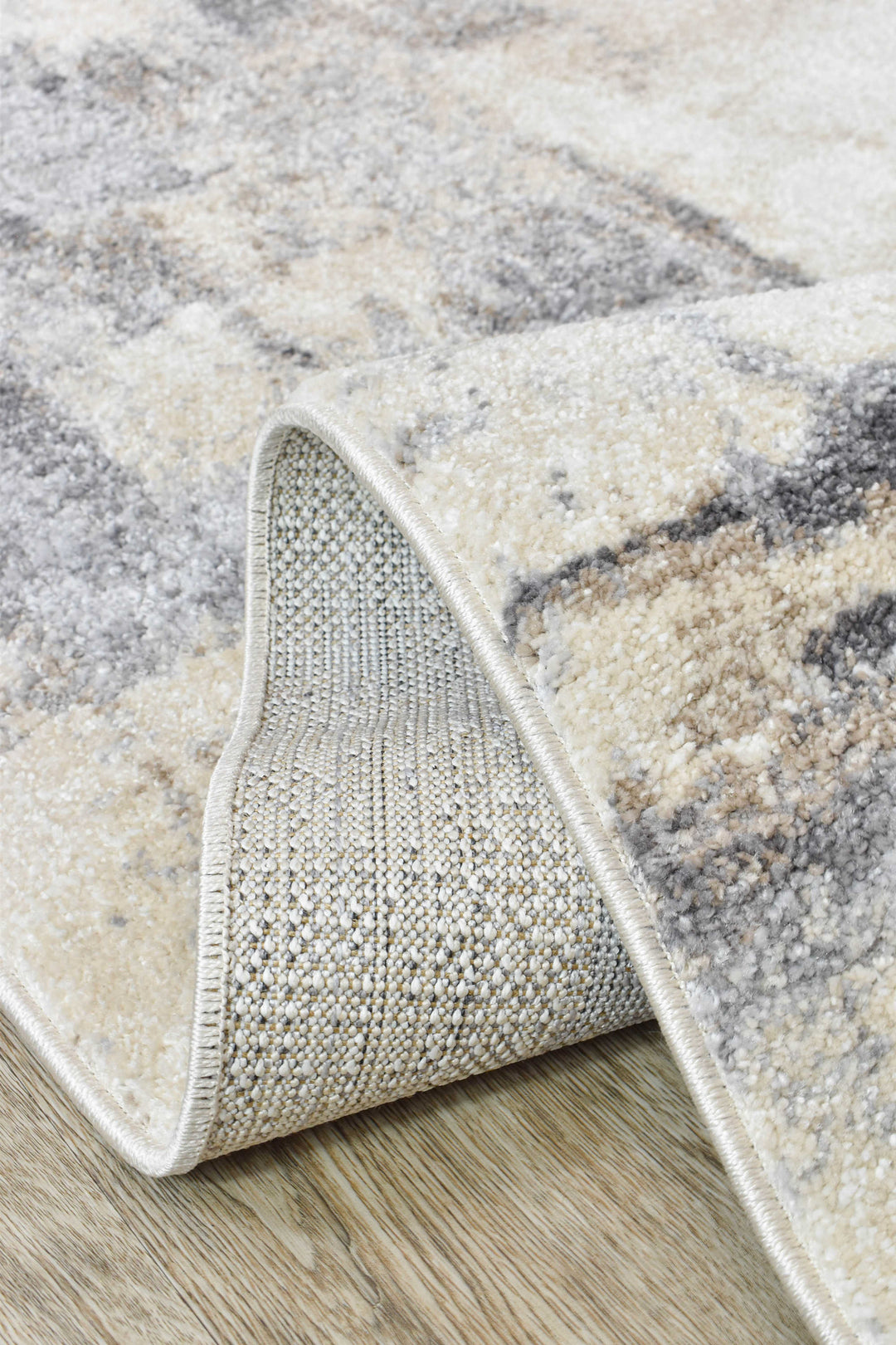 Maya Mosaic Natural Geometric Contemporary Modern Rug – Treasures of Turkey Australia