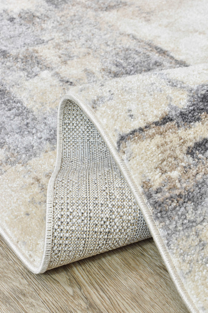 Maya Mosaic Natural Geometric Contemporary Modern Rug – Treasures of Turkey Australia