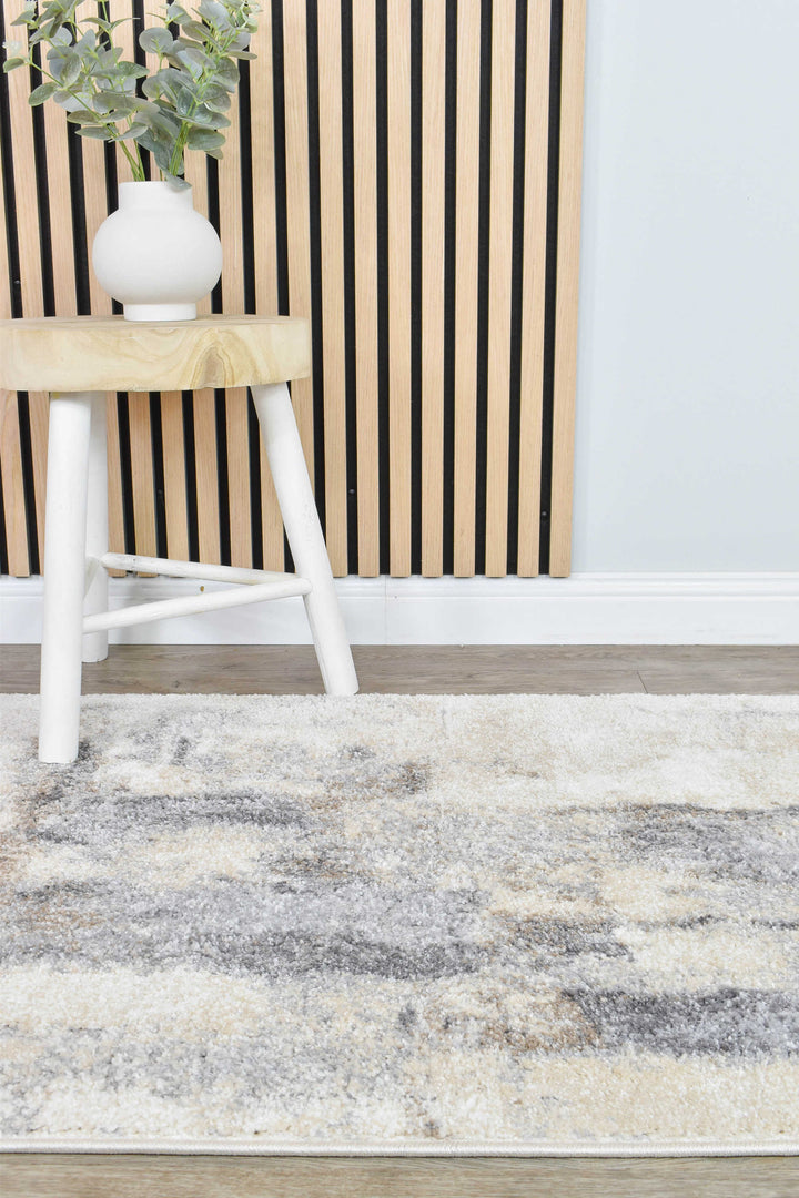 Maya Mosaic Natural Geometric Contemporary Modern Rug – Treasures of Turkey Australia