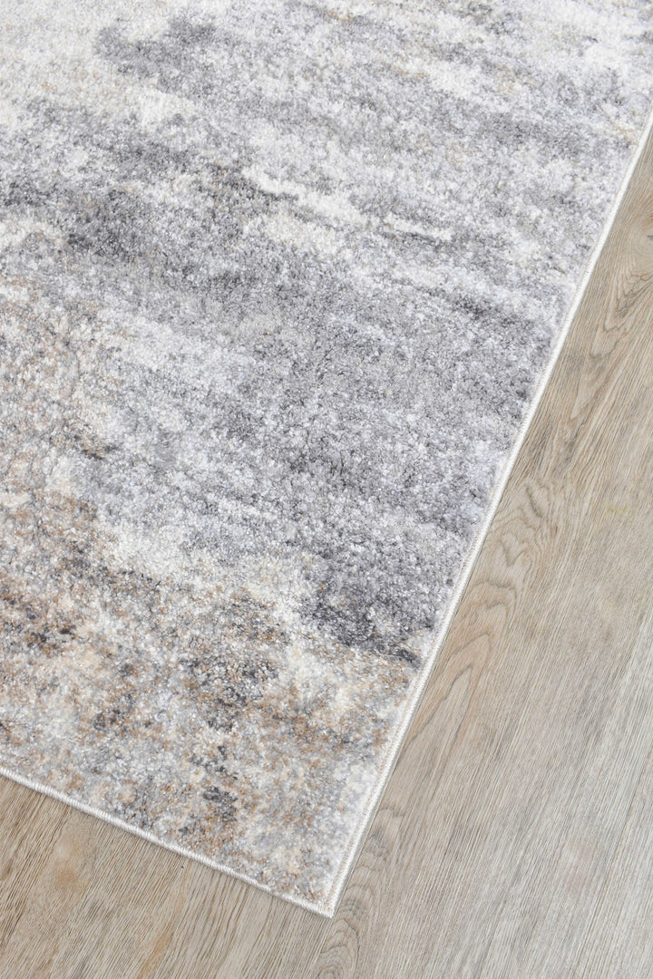 Nebula Glyphs Beige Geometric Modern Rug – Treasures of Turkey Australia