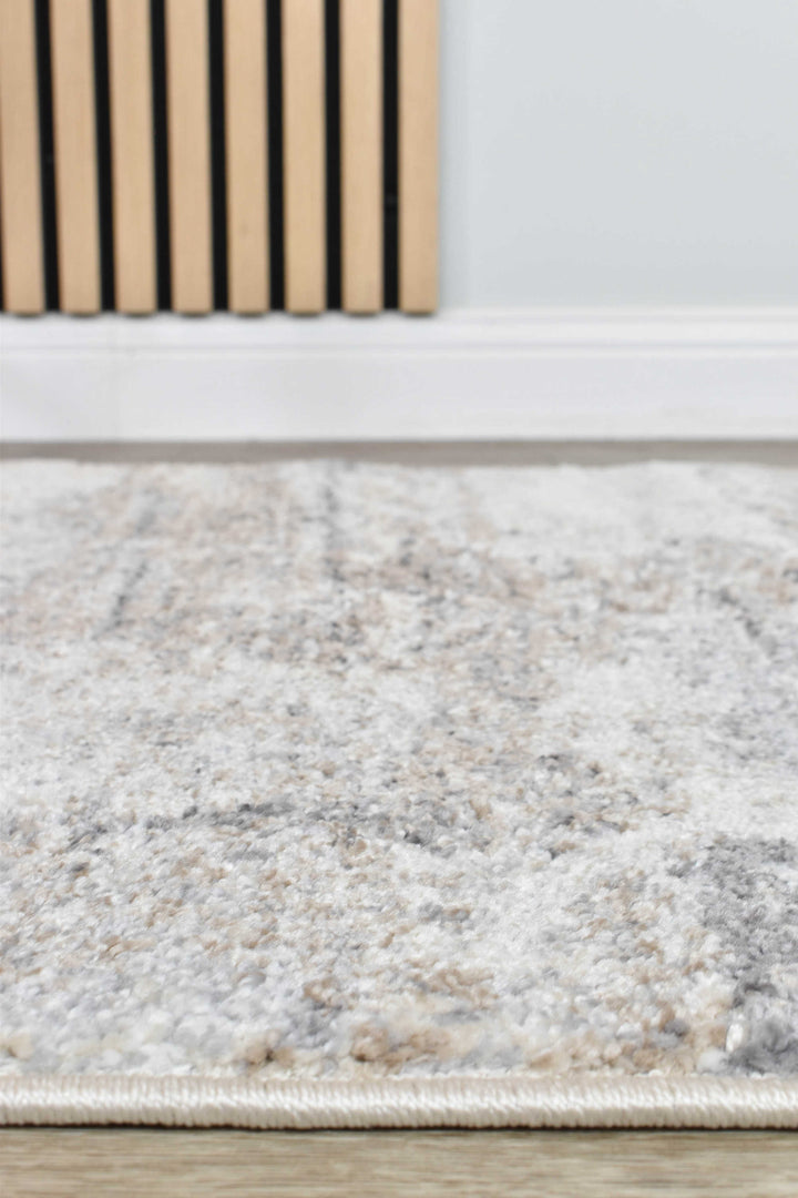 Nebula Glyphs Beige Geometric Modern Rug – Treasures of Turkey Australia