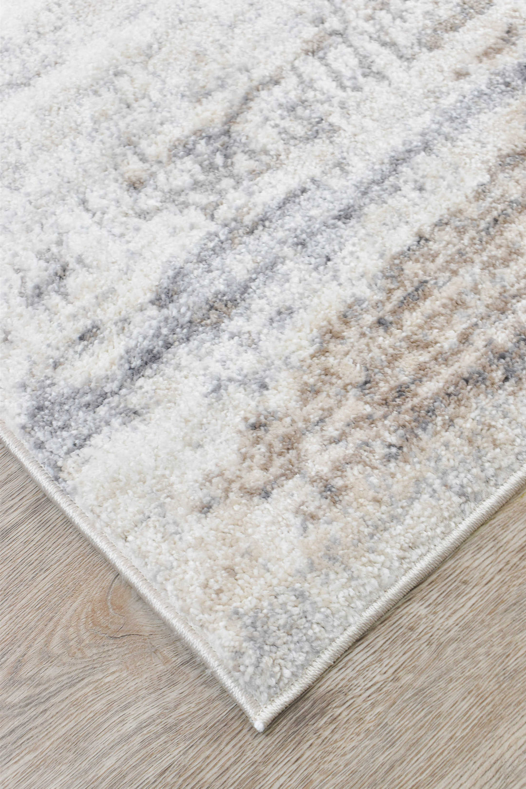 Nebula Glyphs Beige Geometric Modern Rug – Treasures of Turkey Australia