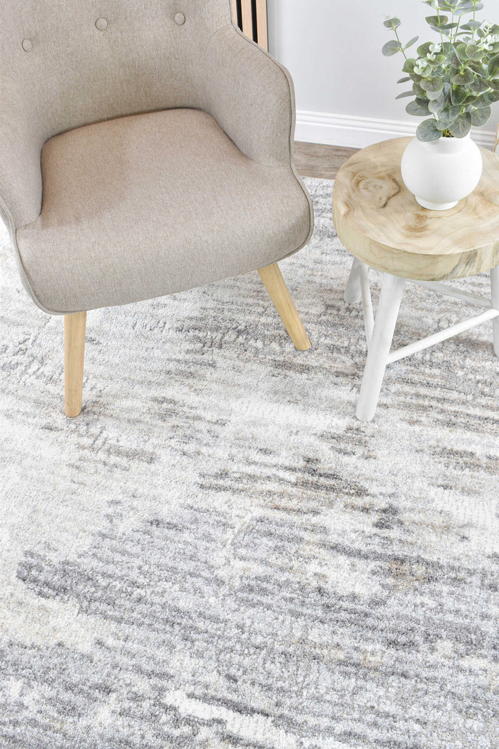 Nebula Glyphs Beige Geometric Modern Rug – Treasures of Turkey Australia