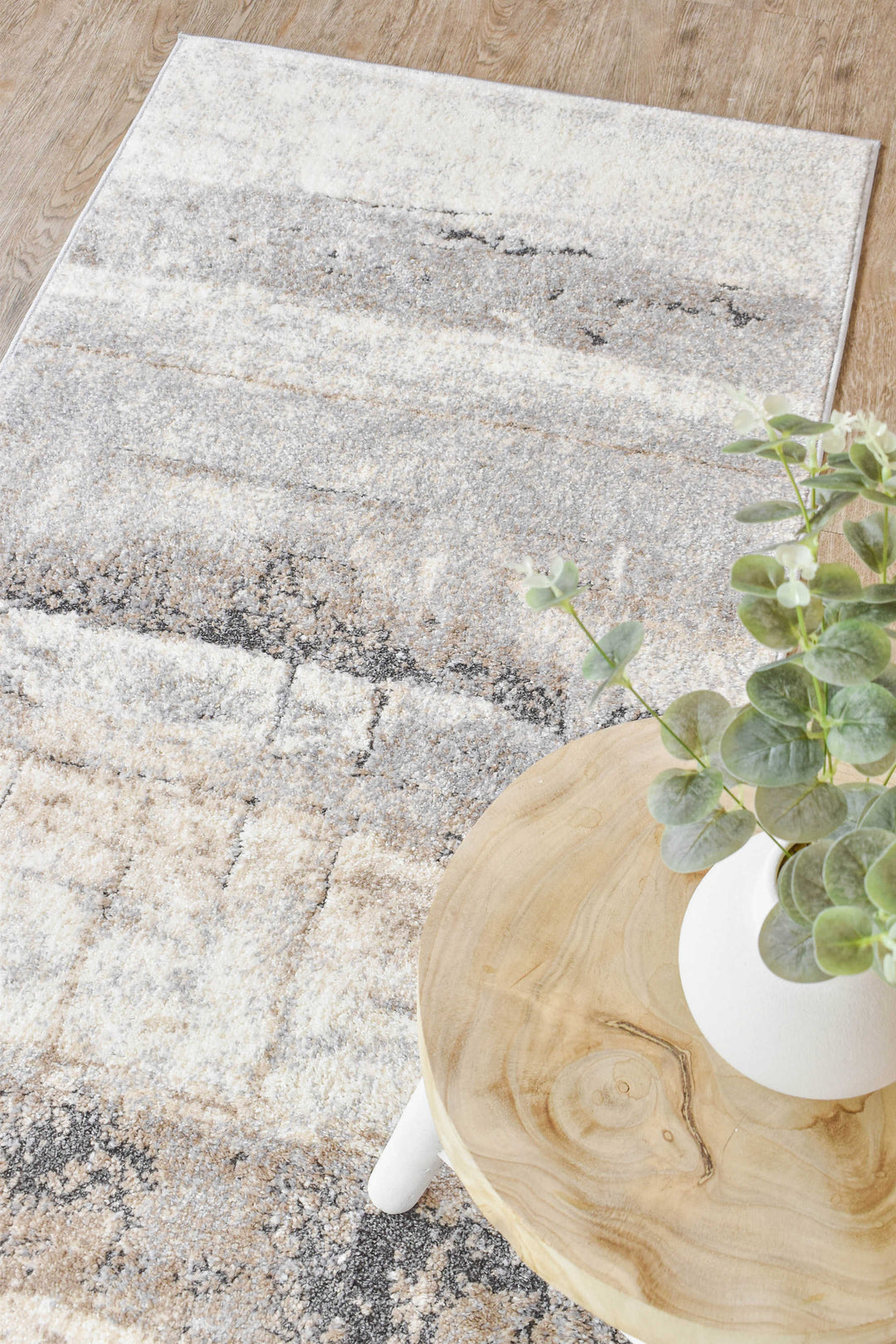 Ripple Radiance Contemporary Patterned Modern Rug – Treasures of Turkey Australia