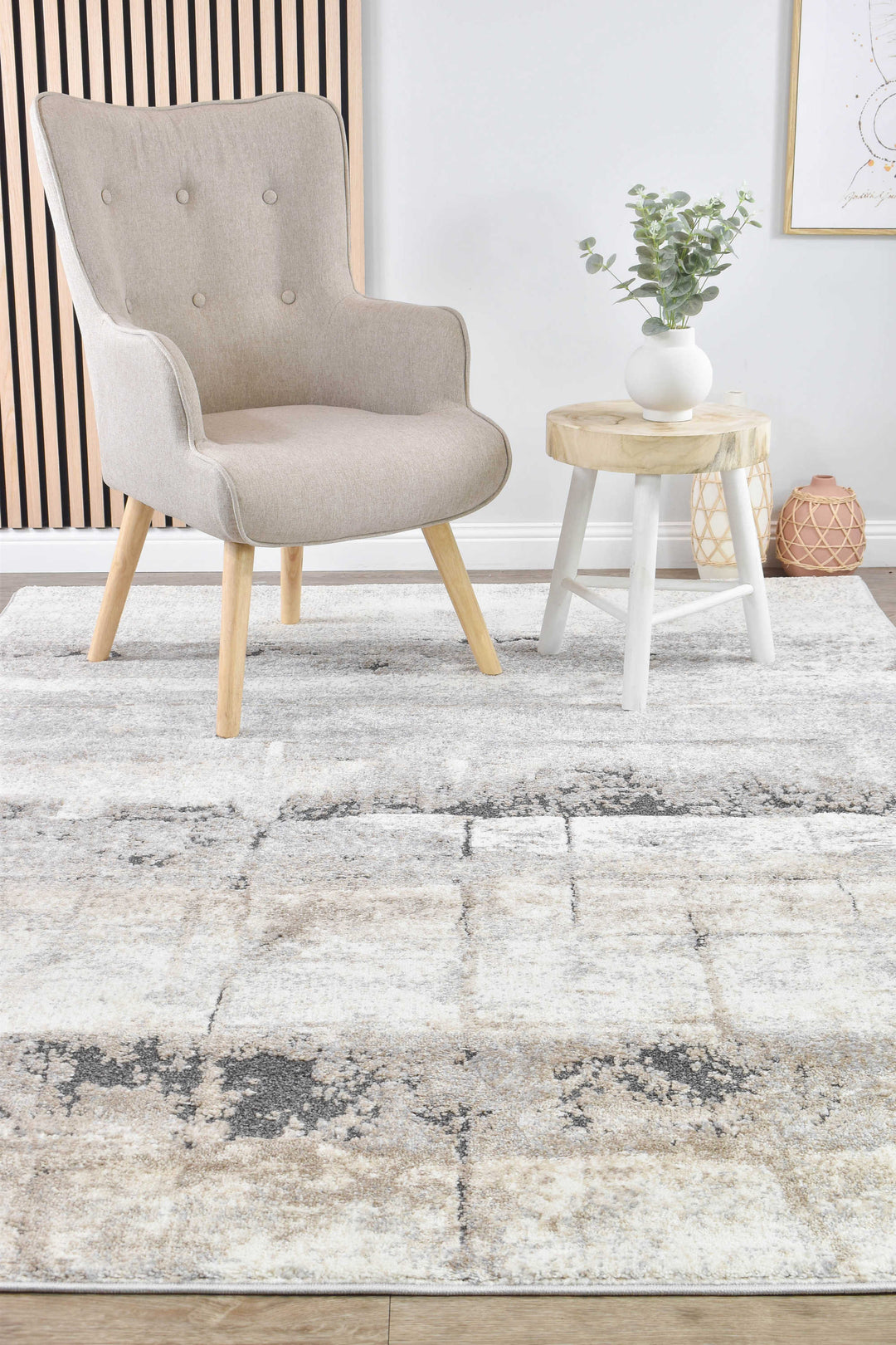 Ripple Radiance Contemporary Patterned Modern Rug – Treasures of Turkey Australia