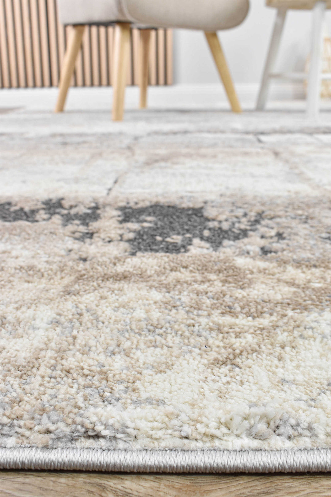 Ripple Radiance Contemporary Patterned Modern Rug – Treasures of Turkey Australia