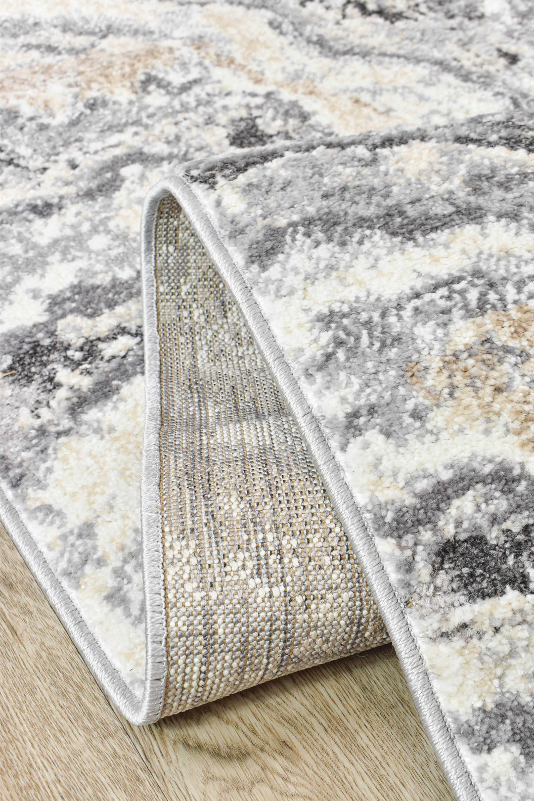 Harmony Haven Neutral Soft Contemporary Modern Rug – Treasures of Turkey Australia