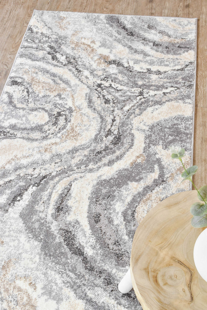 Harmony Haven Neutral Soft Contemporary Modern Rug – Treasures of Turkey Australia