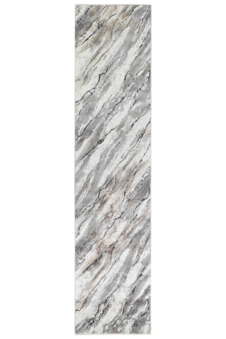 Opulent Radiance Cream Grey Contemporary Modern Rug – Treasures of Turkey Australia