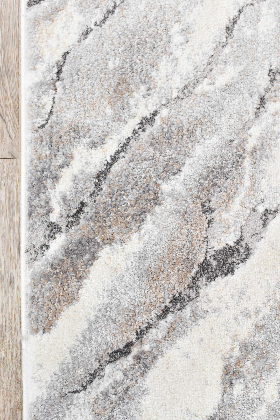 Opulent Radiance Cream Grey Contemporary Modern Rug – Treasures of Turkey Australia