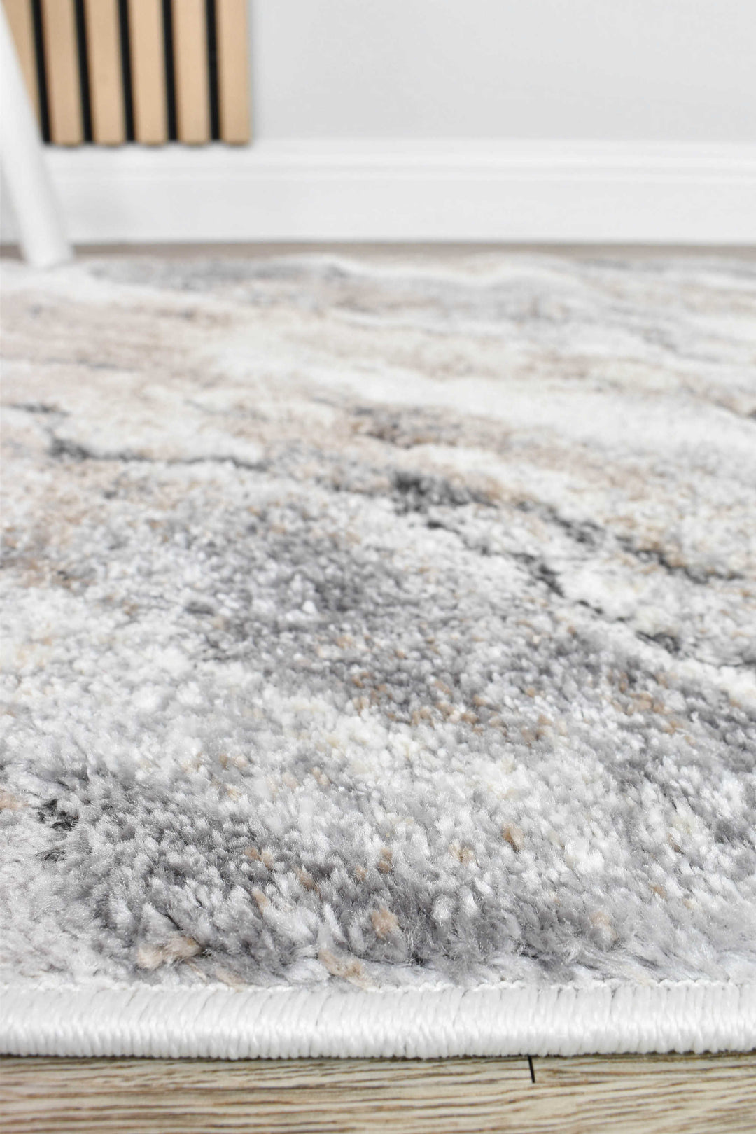 Opulent Radiance Cream Grey Contemporary Modern Rug – Treasures of Turkey Australia