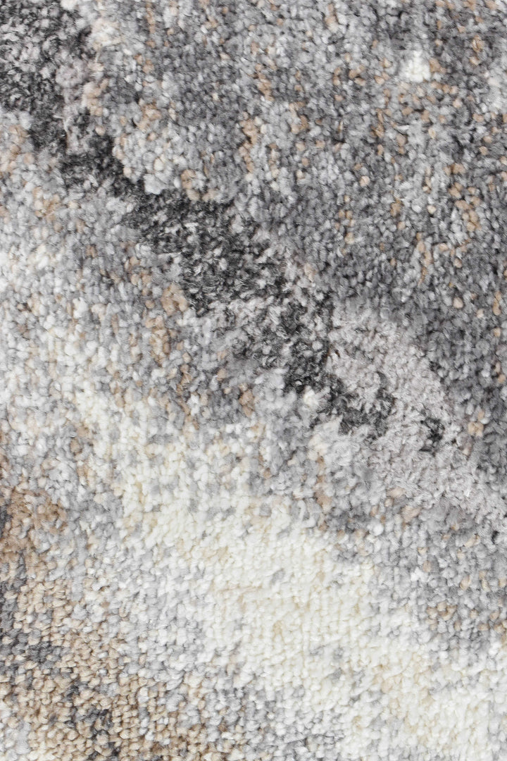 Opulent Radiance Cream Grey Contemporary Modern Rug – Treasures of Turkey Australia