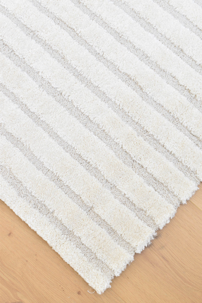 Coco Arch Antique White Modern Rug - Turkish-inspired modern rug from Treasures of Turkey