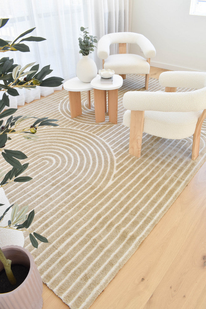 Coco Arch Cocoa Modern Rug – Treasures of Turkey