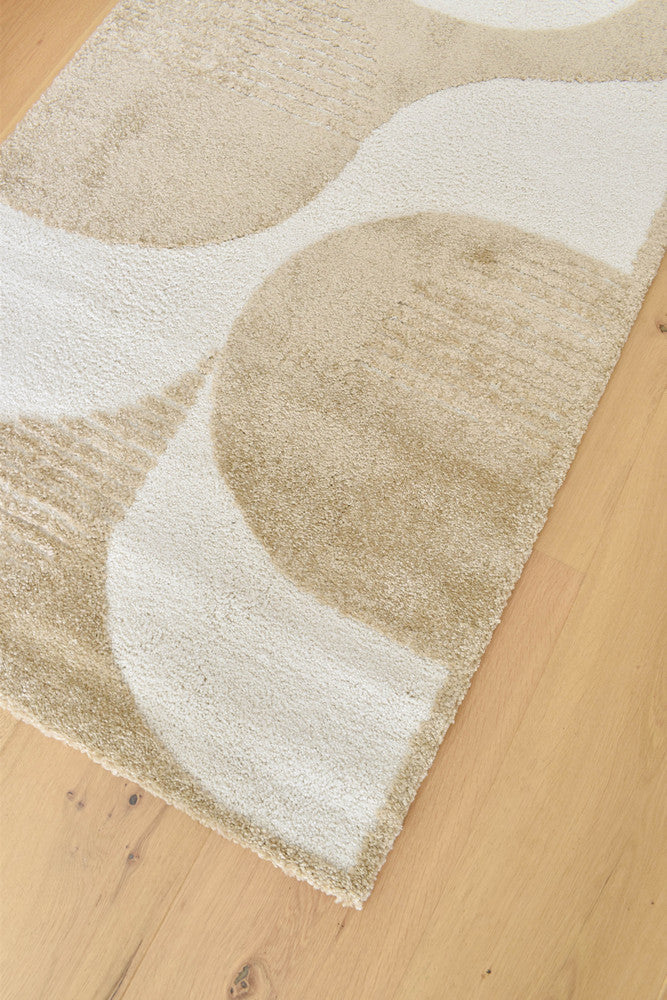 Coco Geometric Chestnut Modern Rug - Turkish-inspired modern rug from Treasures of Turkey