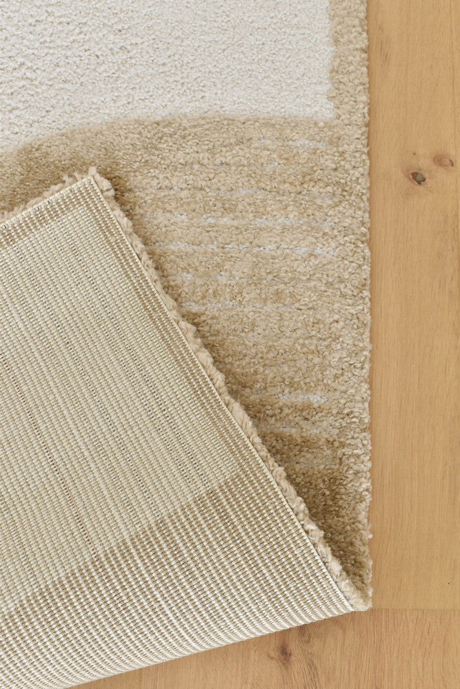 Coco Geometric Chestnut Modern Rug - Turkish-inspired modern rug from Treasures of Turkey