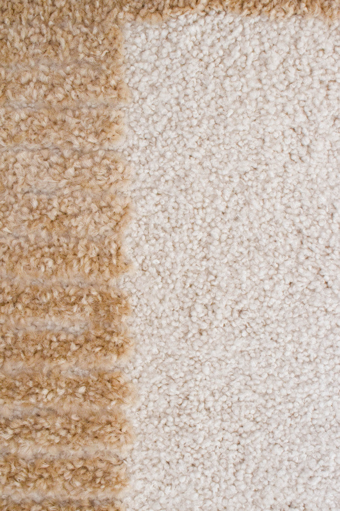 Coco Geometric Chestnut Modern Rug - Turkish-inspired modern rug from Treasures of Turkey