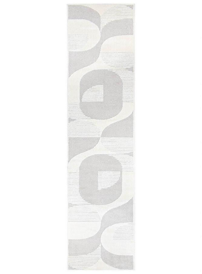 Coco Geometric Vintage Beige Hallway Runner Rug – Treasures of Turkey