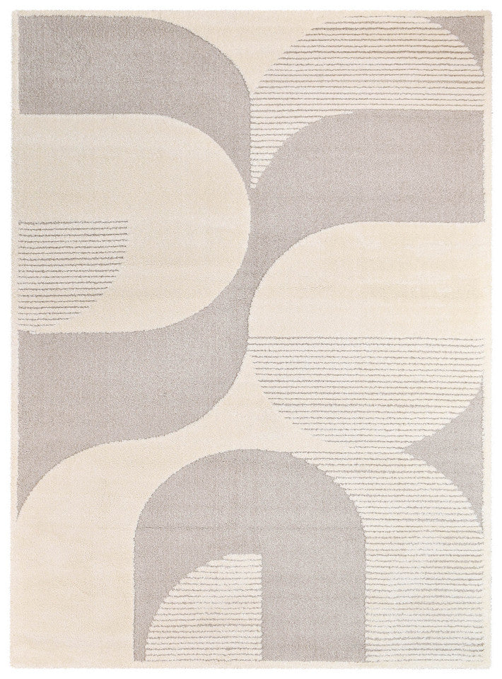 Coco Geometric Vintage Beige Modern Rug - Turkish-inspired modern rug from Treasures of Turkey