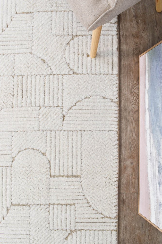 Colorado Beige Runner - Turkish-inspired hallway runner rug from Treasures of Turkey