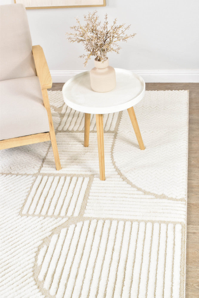 Colorado Beige Rug - Turkish-inspired modern rug from Treasures of Turkey