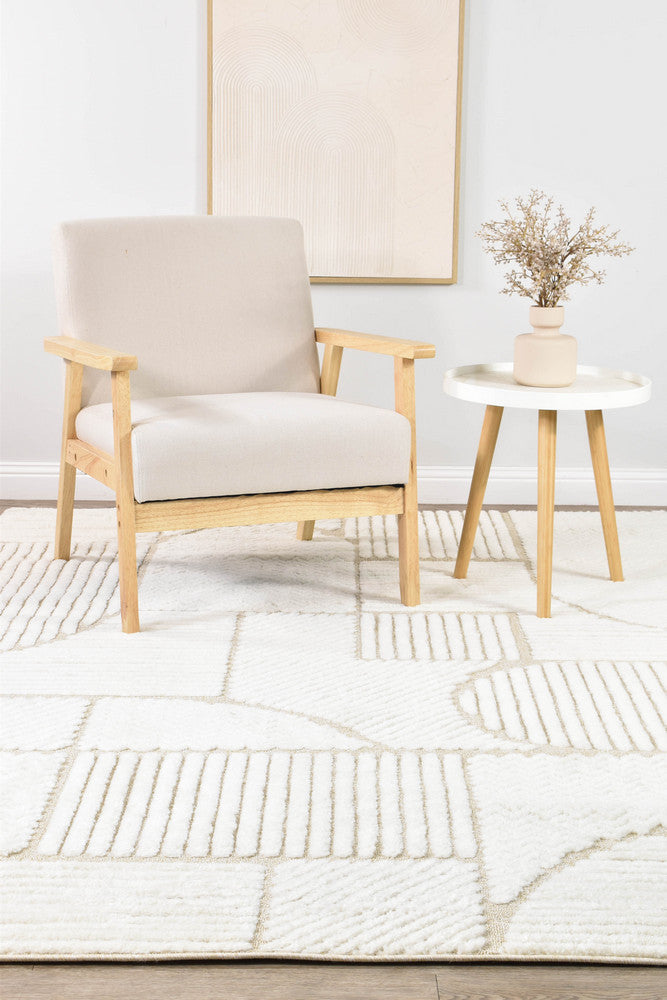 Colorado Beige Rug - Turkish-inspired modern rug from Treasures of Turkey