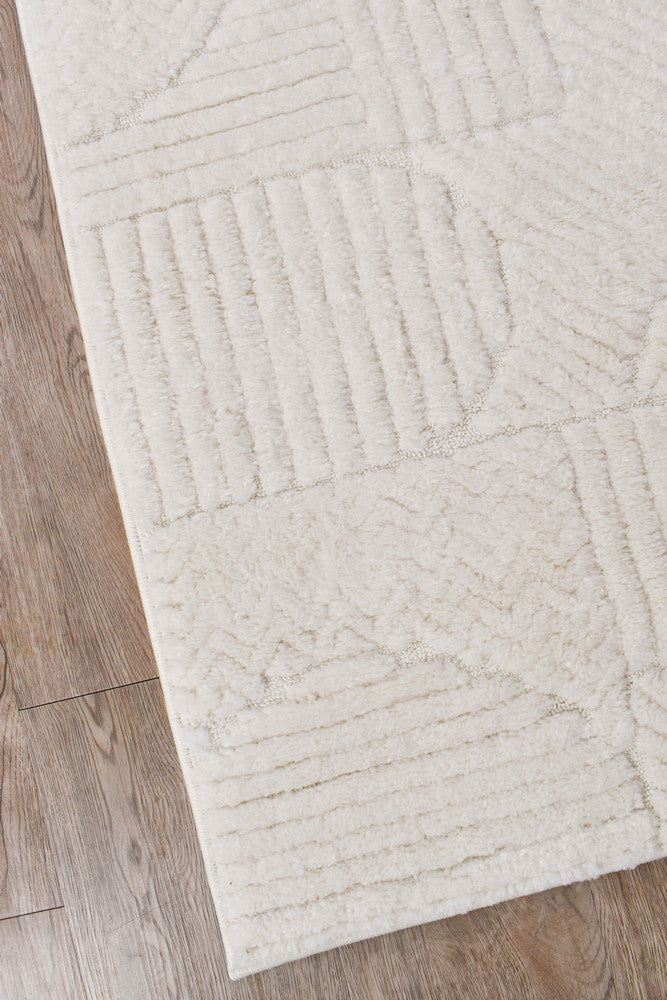 Colorado Cream Runner - Turkish-inspired hallway runner rug from Treasures of Turkey