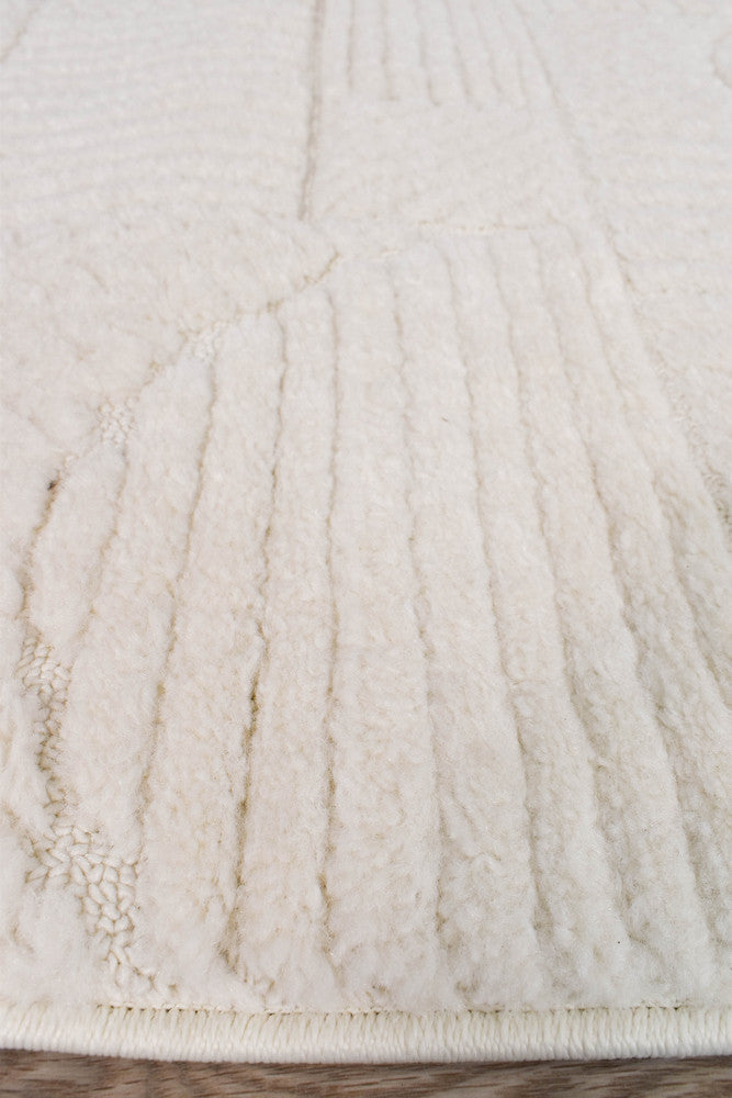 Colorado Cream Runner - Turkish-inspired hallway runner rug from Treasures of Turkey