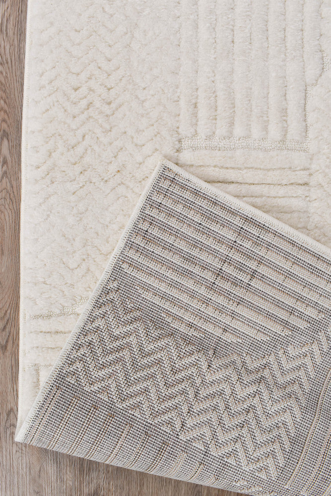 Colorado Cream Runner - Turkish-inspired hallway runner rug from Treasures of Turkey