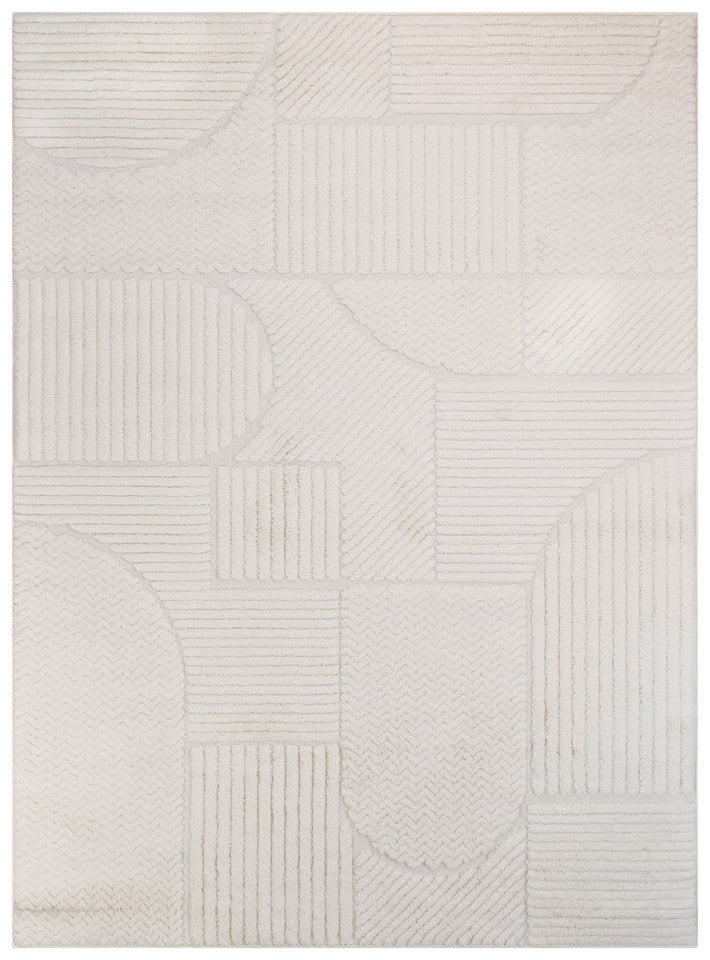 Colorado Cream Rug - Turkish-inspired modern rug from Treasures of Turkey