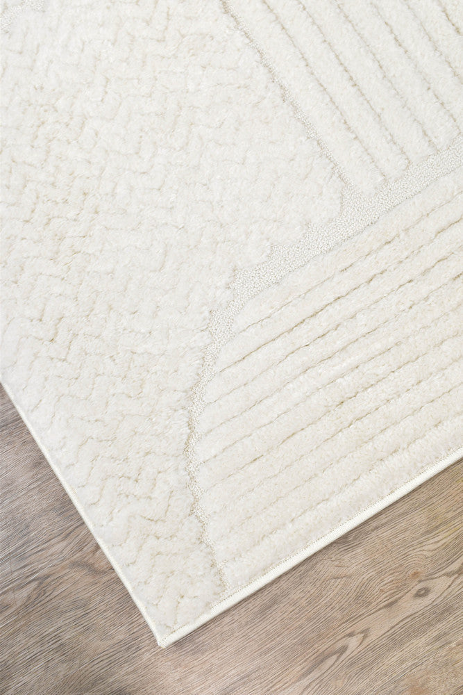 Colorado Cream Rug - Turkish-inspired modern rug from Treasures of Turkey