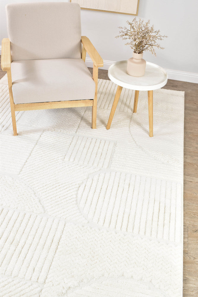 Colorado Cream Rug - Turkish-inspired modern rug from Treasures of Turkey
