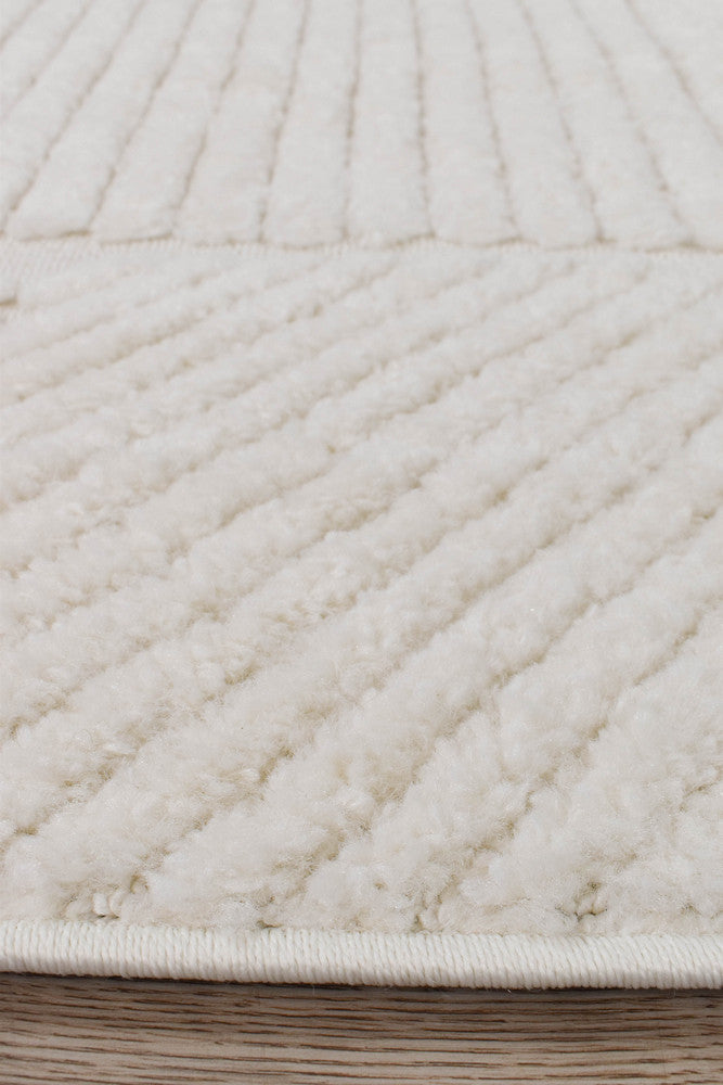 Colorado Cream Rug - Turkish-inspired modern rug from Treasures of Turkey