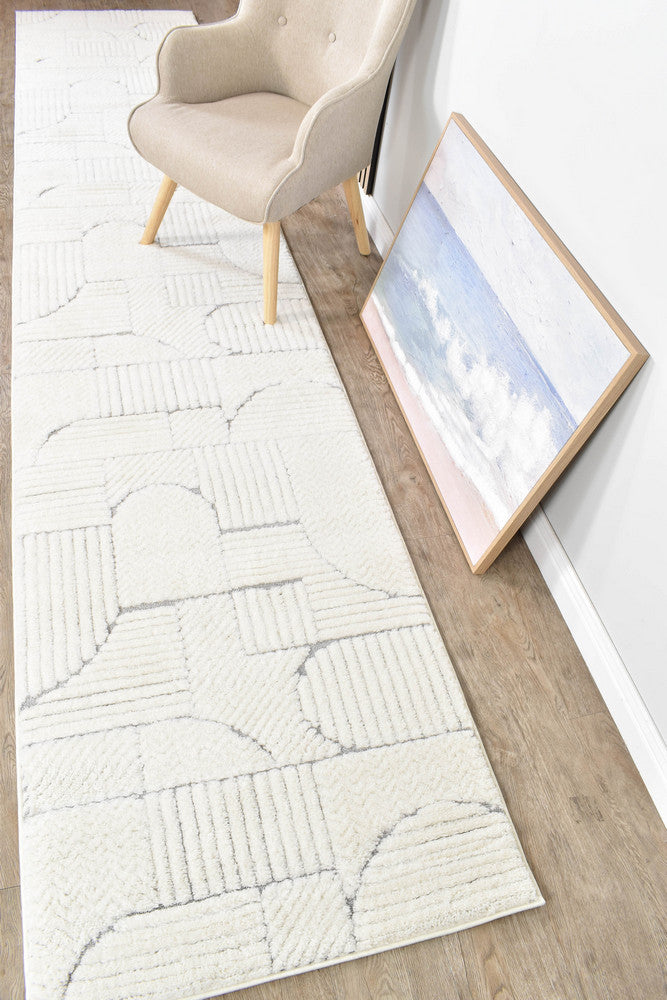 Colorado Grey Runner - Turkish-inspired hallway runner rug from Treasures of Turkey