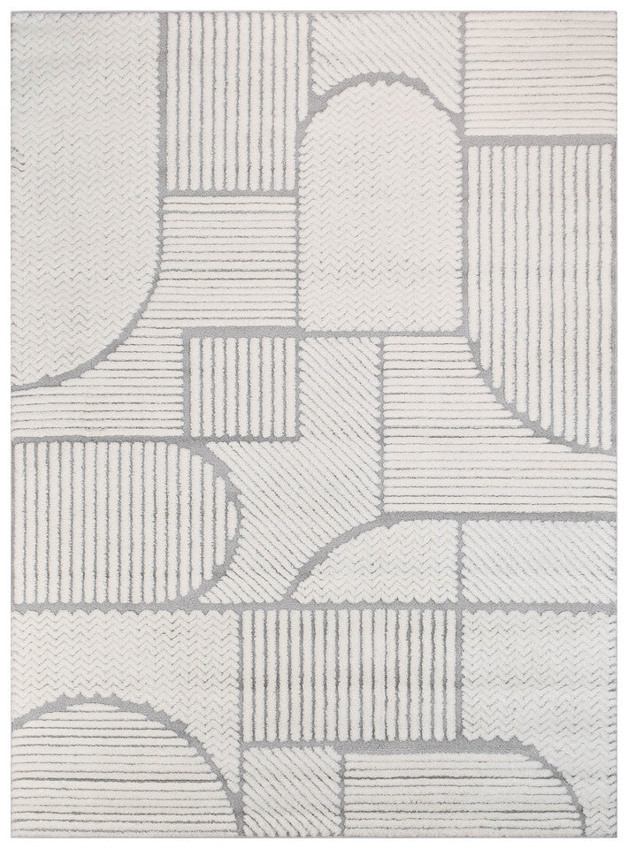 Colorado Grey Rug - Turkish-inspired modern rug from Treasures of Turkey