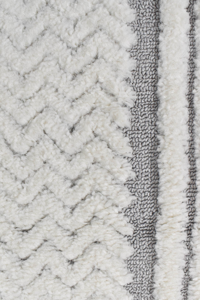 Colorado Grey Rug - Turkish-inspired modern rug from Treasures of Turkey