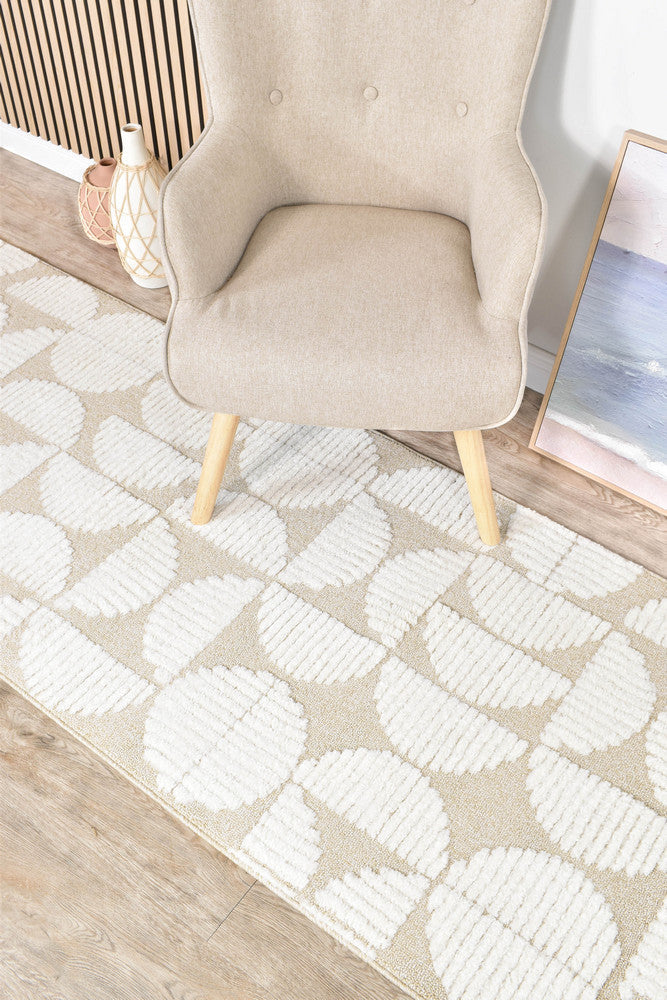 Colorado Beige Runner - Turkish-inspired hallway runner rug from Treasures of Turkey