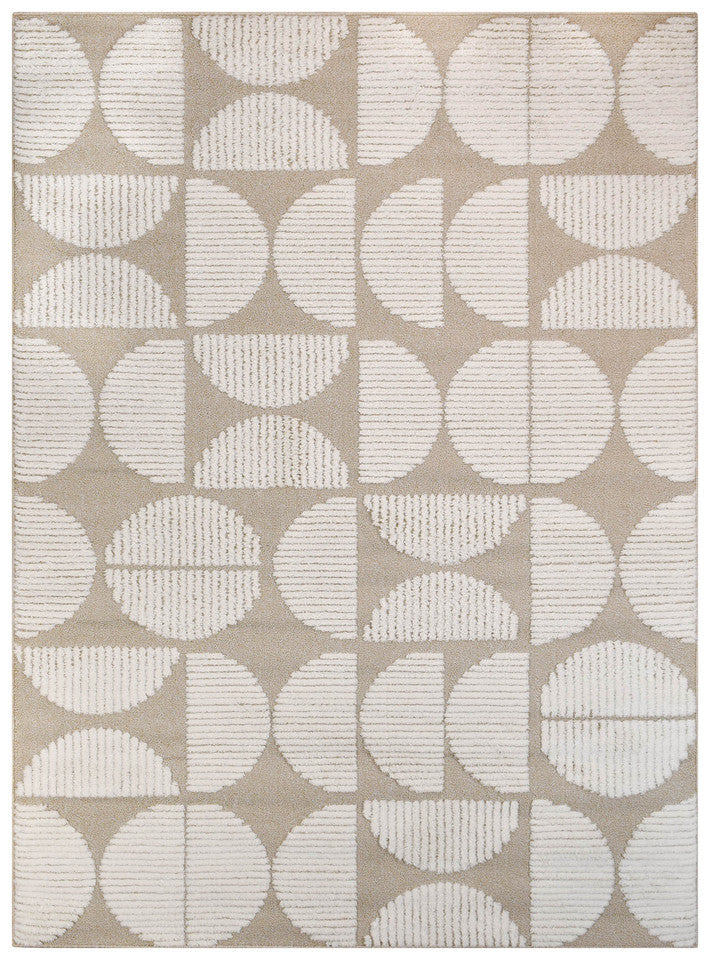 Colorado Beige Rug - Turkish-inspired modern rug from Treasures of Turkey