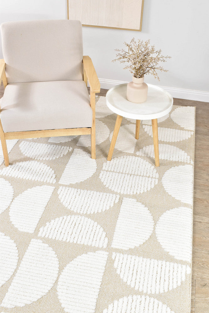 Colorado Beige Rug - Turkish-inspired modern rug from Treasures of Turkey