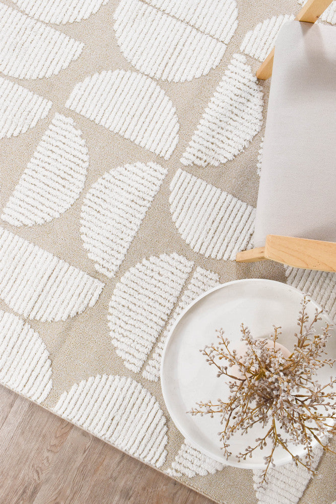 Colorado Beige Rug - Turkish-inspired modern rug from Treasures of Turkey
