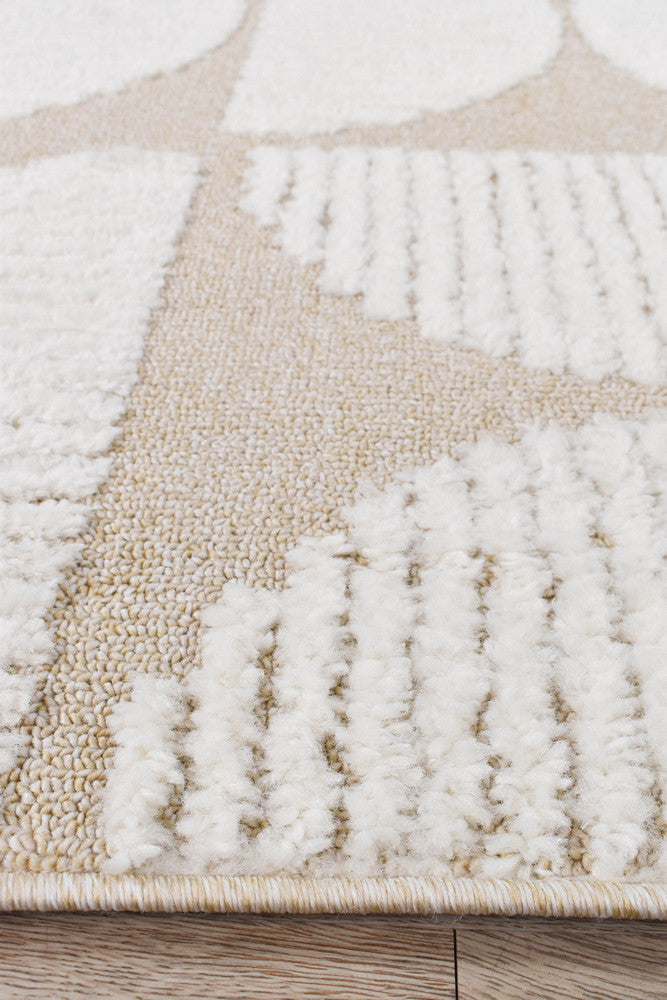 Colorado Beige Rug - Turkish-inspired modern rug from Treasures of Turkey