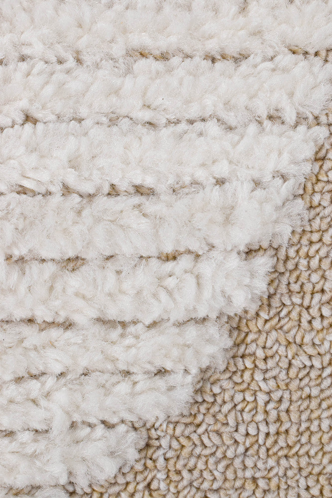 Colorado Beige Rug - Turkish-inspired modern rug from Treasures of Turkey