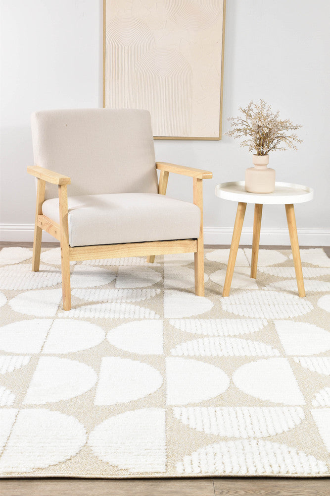 Colorado Beige Rug - Turkish-inspired modern rug from Treasures of Turkey