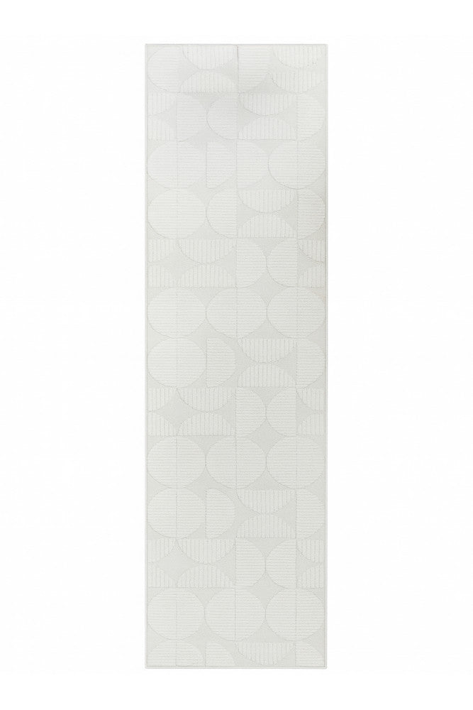 Colorado Cream Runner - Turkish-inspired hallway runner rug from Treasures of Turkey