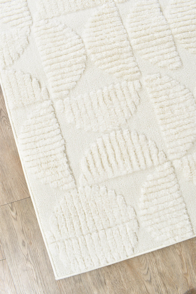 Colorado Cream Runner - Turkish-inspired hallway runner rug from Treasures of Turkey