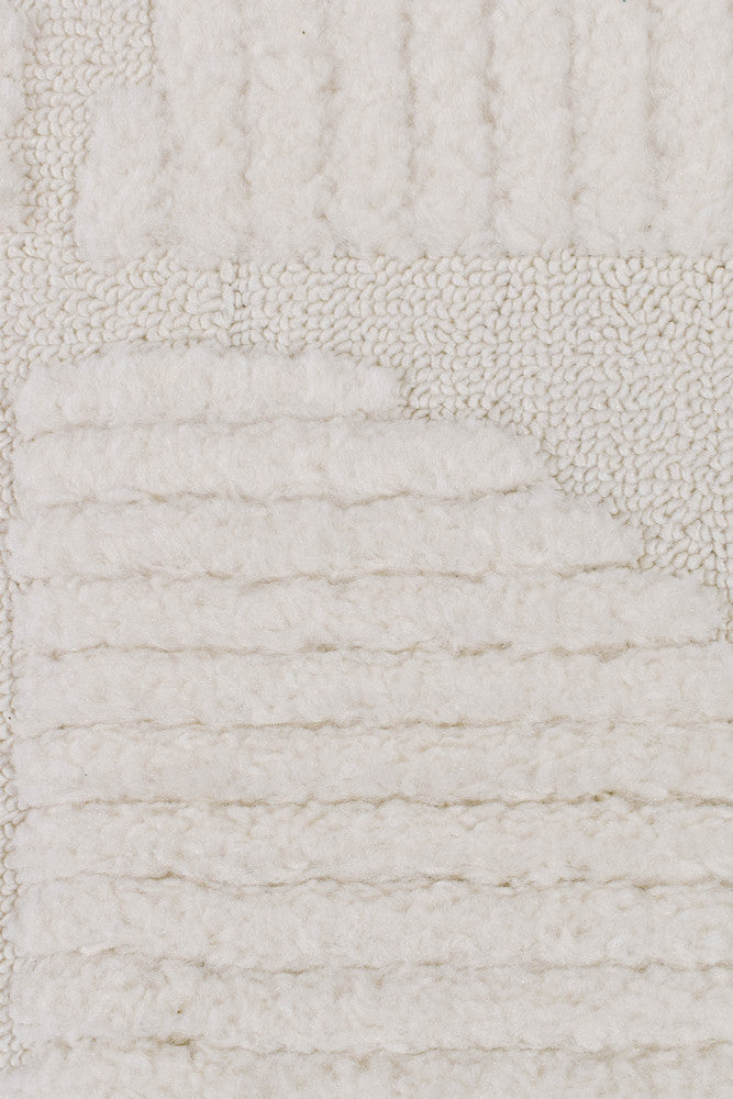 Colorado Cream Rug - Turkish-inspired modern rug from Treasures of Turkey