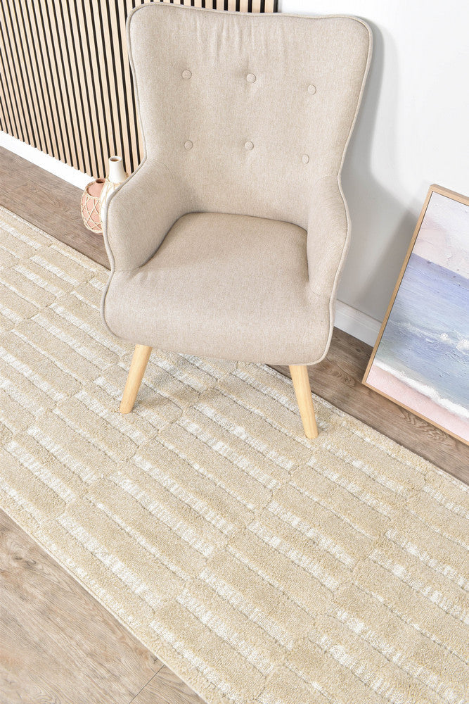 Colorado Beige Runner - Turkish-inspired hallway runner rug from Treasures of Turkey
