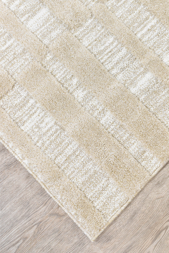 Colorado Beige Rug - Turkish-inspired modern rug from Treasures of Turkey
