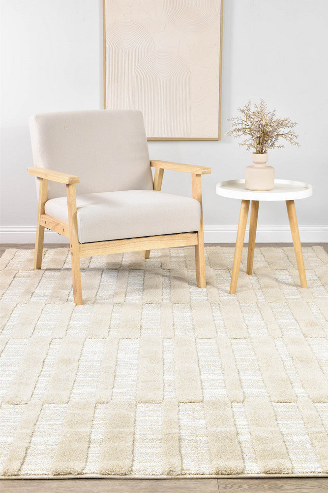 Colorado Beige Rug - Turkish-inspired modern rug from Treasures of Turkey